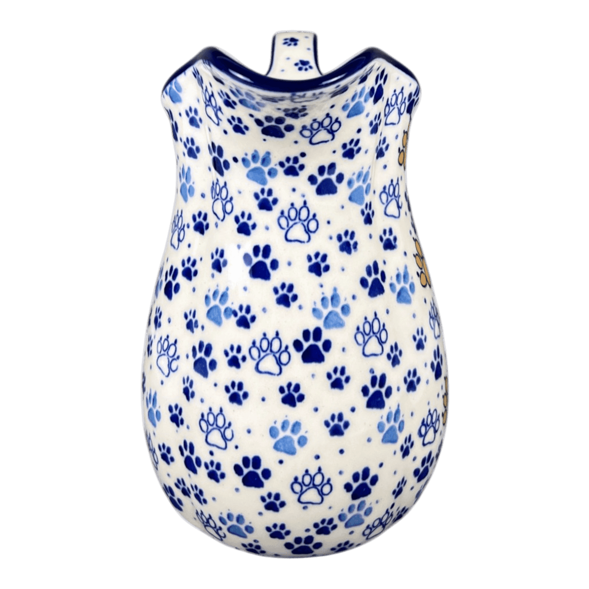 Pitcher, Fancy, Small 30 oz. in "Paw Prints" by Ceramika Artystyczna | AB36-1770X