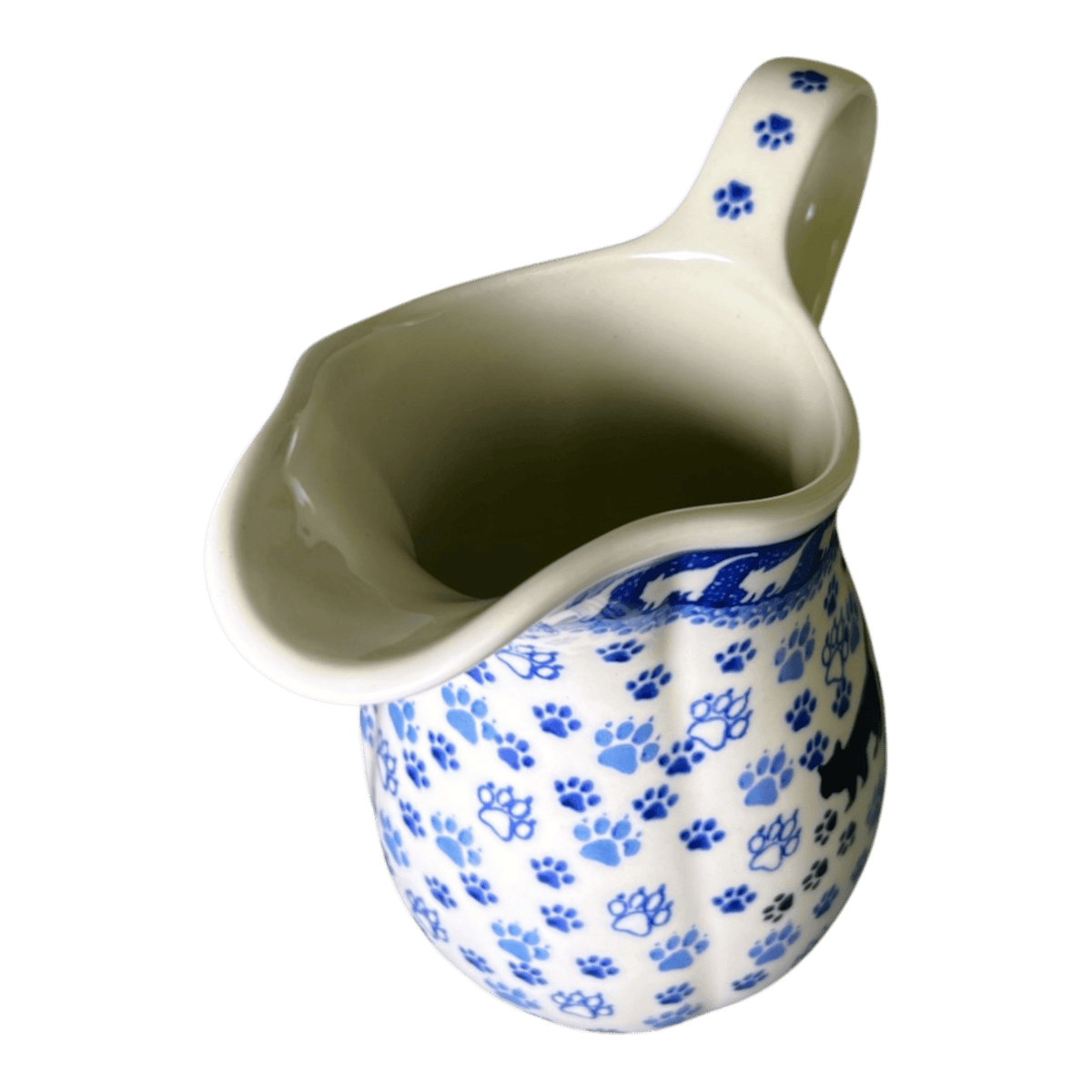 Pitcher, Fancy, Small 30 oz. in "Cat Tracks" by Ceramika Artystyczna | AB36-1771