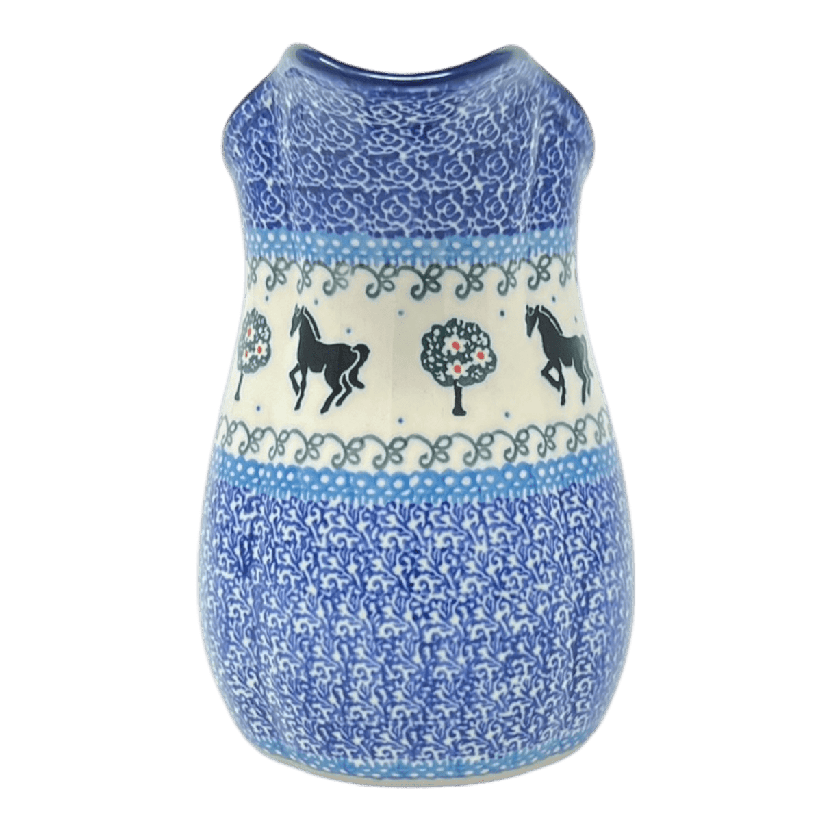 Pitcher, Fancy, Small 30 oz. in "Black Stallion" by Ceramika Artystyczna | AB36-2257X