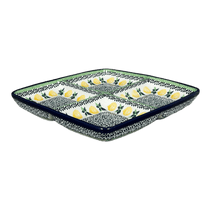 Divided Square Dish (Lemons and Leaves) | AB40-2749X