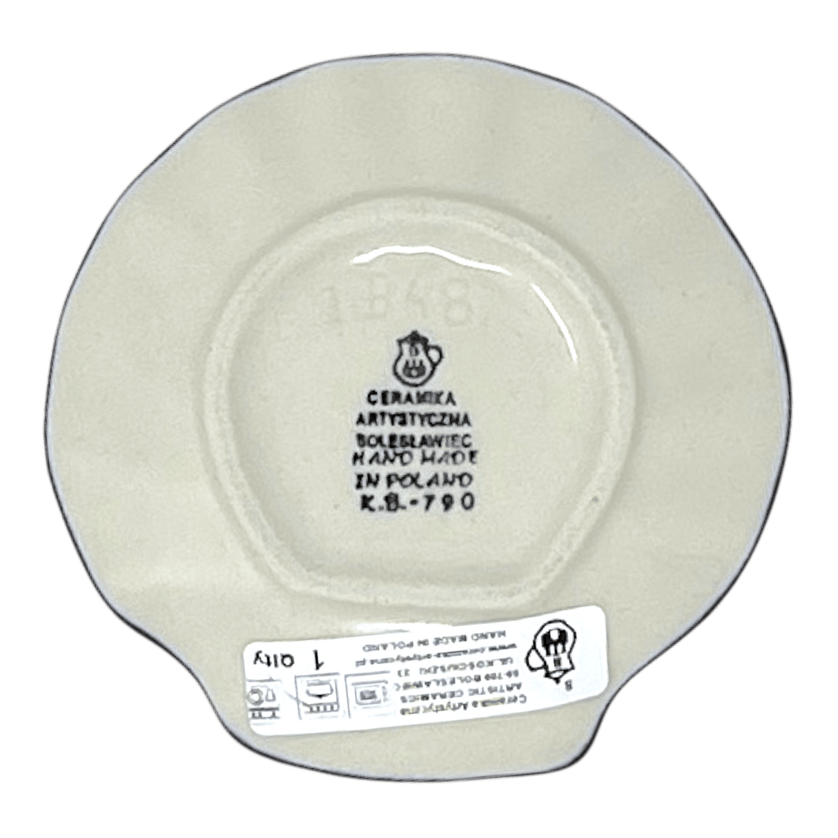 Saucer, Shell, 4" in "Black Stallion" by Ceramika Artystyczna | AB48-2257X