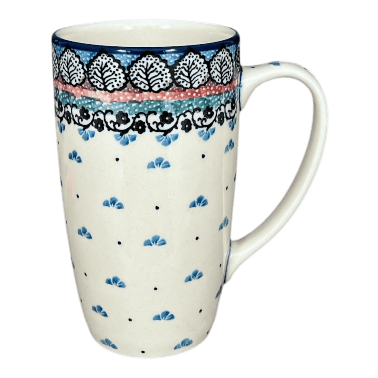 Tall Mug, 14 oz in "Winter Aspen" by Ceramika Artystyczna | AC52-1995X