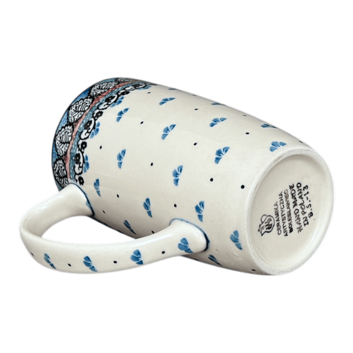 Tall Mug, 14 oz in "Winter Aspen" by Ceramika Artystyczna | AC52-1995X