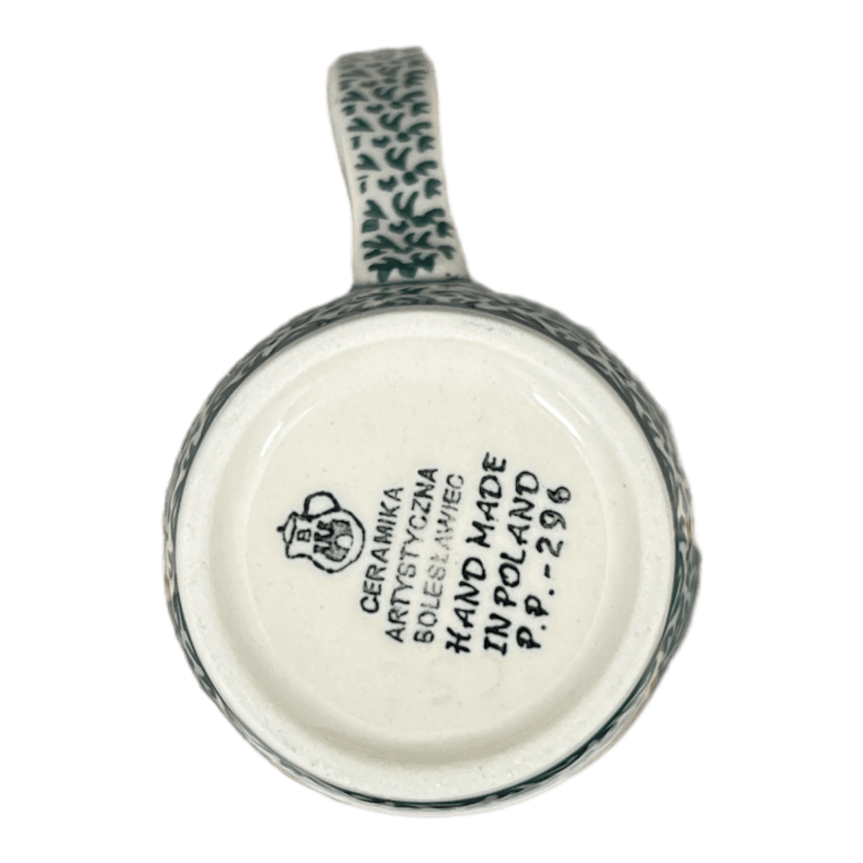 Tall Mug, 14 oz in "Lemons and Leaves" by Ceramika Artystyczna | AC52-2749X