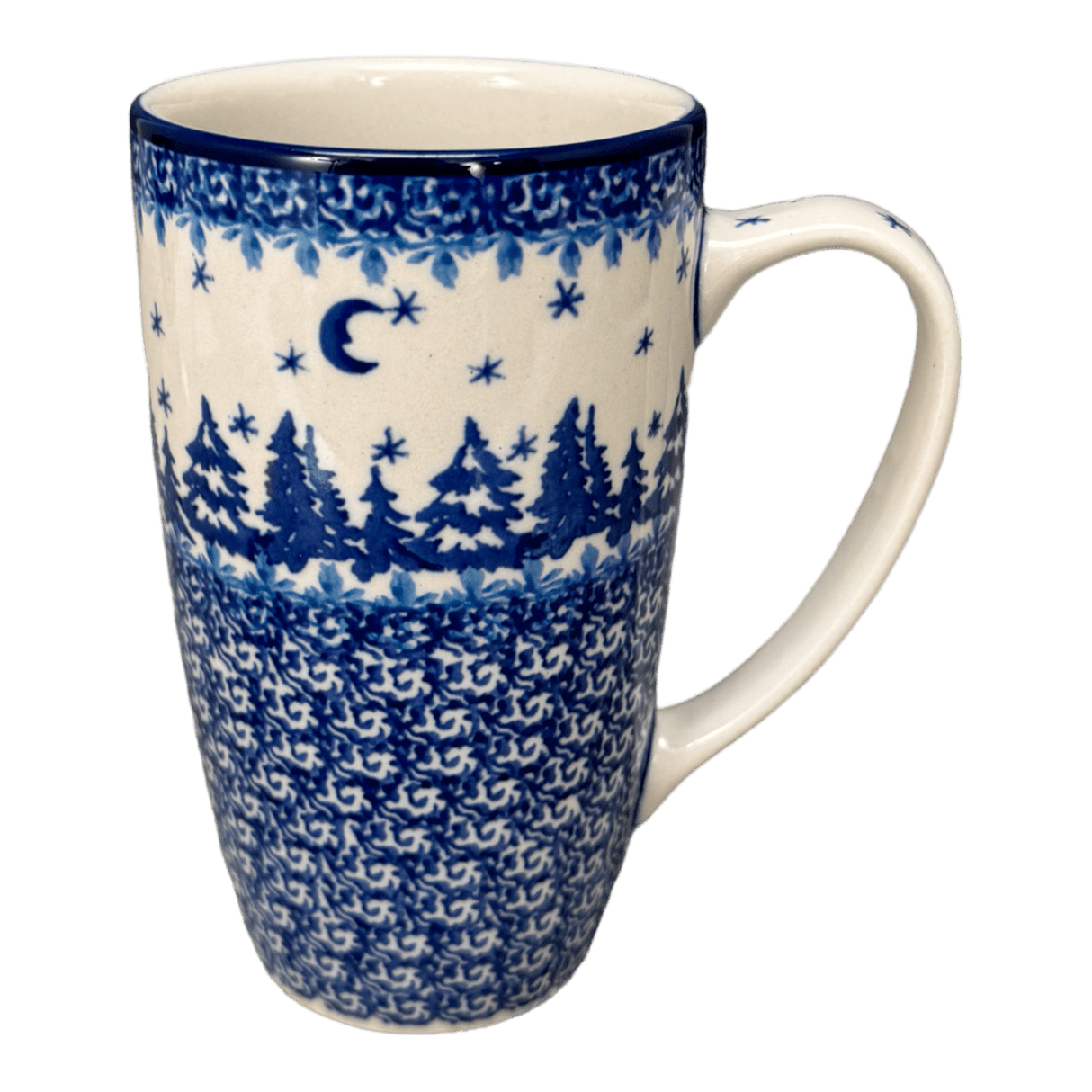 Tall Mug, 14 oz in "Winter Skies" by Ceramika Artystyczna | AC52-2826X