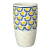 Polish Pottery 14 oz. Tumbler (Sunny Circle) | AC53-0215 at PolishPotteryOutlet.com