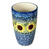 Polish Pottery 14 oz. Tumbler (Sunflowers) | AC53-U4739 at PolishPotteryOutlet.com