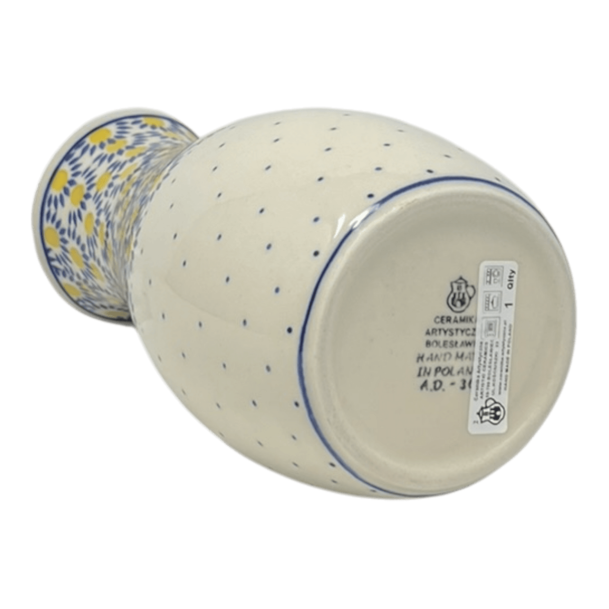 Carafe, 48 oz in "Sunny Circle" by Ceramika Artystyczna | AD18-0215