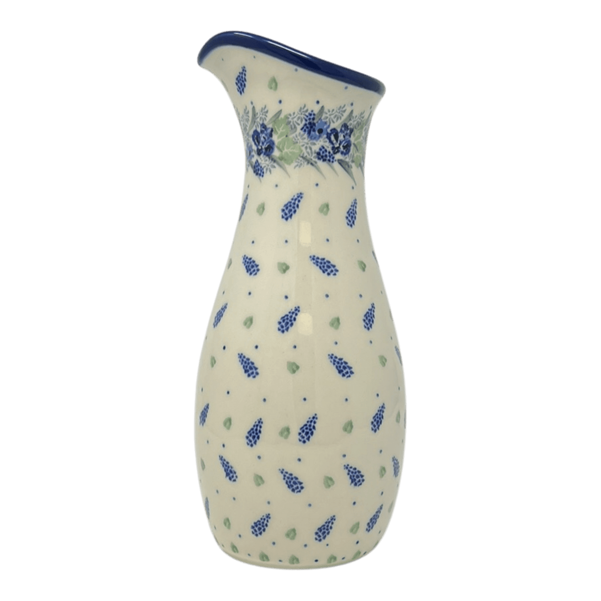 Carafe, 48 oz in "Hyacinth in the Wind" by Ceramika Artystyczna | AD18-2037X