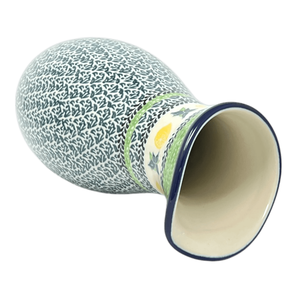 Carafe, 48 oz in "Lemons and Leaves" by Ceramika Artystyczna | AD18-2749X