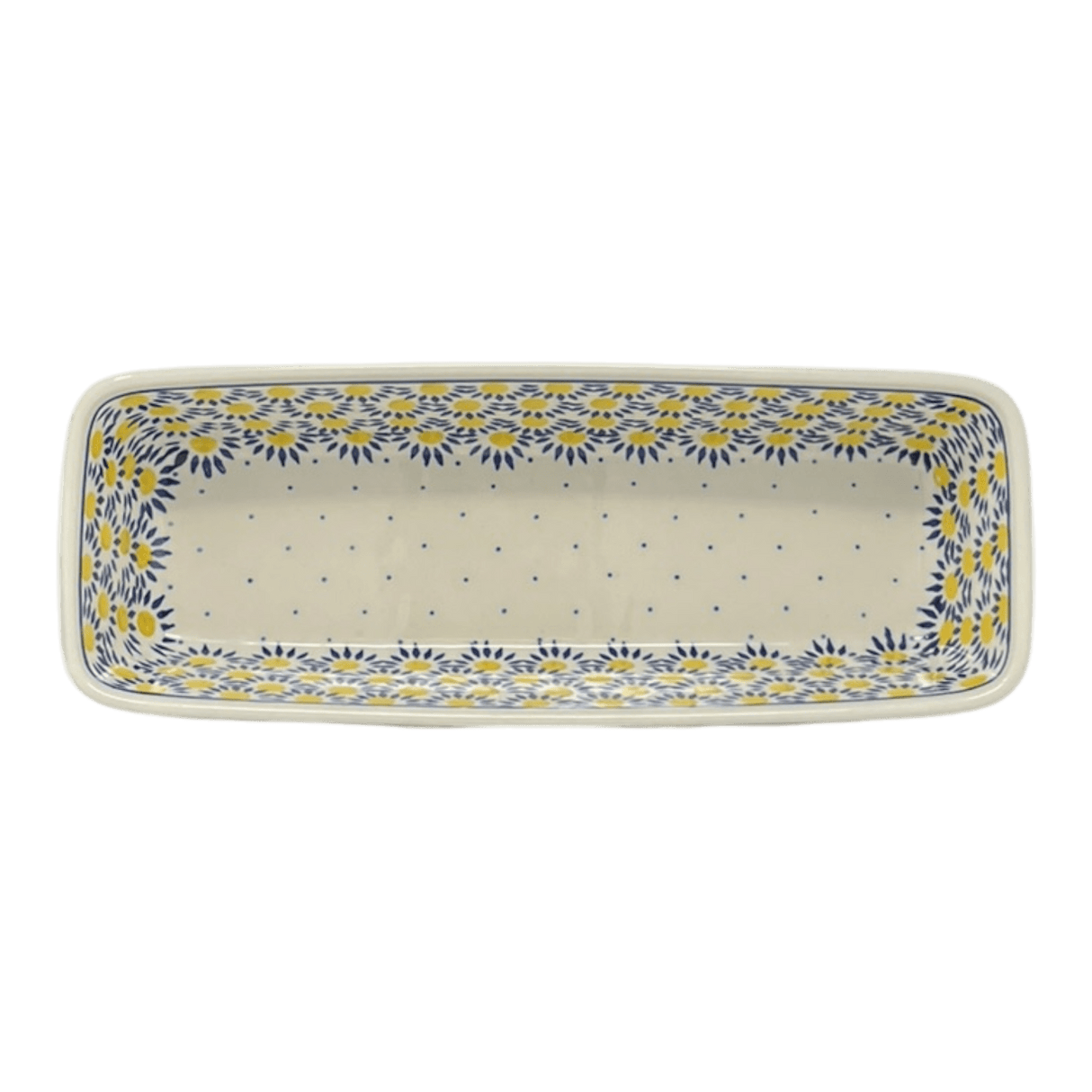 Baker, Bread, Extra Long, 12" x 4.75" in "Sunny Circle" by Ceramika Artystyczna | A784-0215