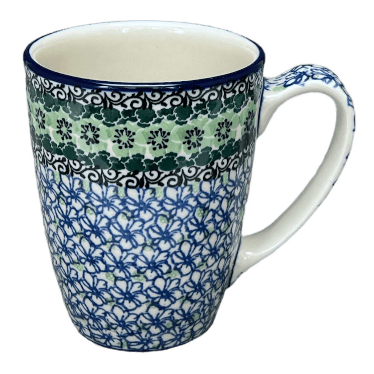 Mug, 22 oz in "Ring of Green" by Ceramika Artystyczna | AD60-1479X