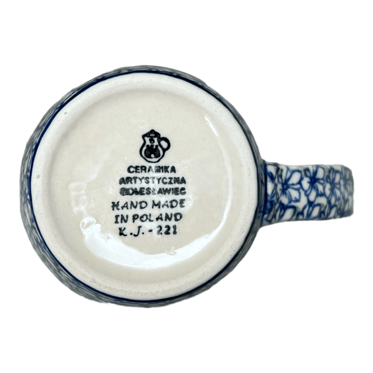Mug, 22 oz in "Ring of Green" by Ceramika Artystyczna | AD60-1479X