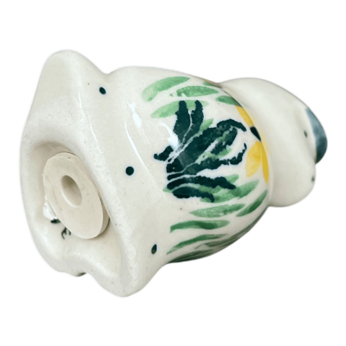 Shaker, Owl, 2.25" in "Daffodils in Bloom" by Ceramika Artystyczna | AD91-2122X