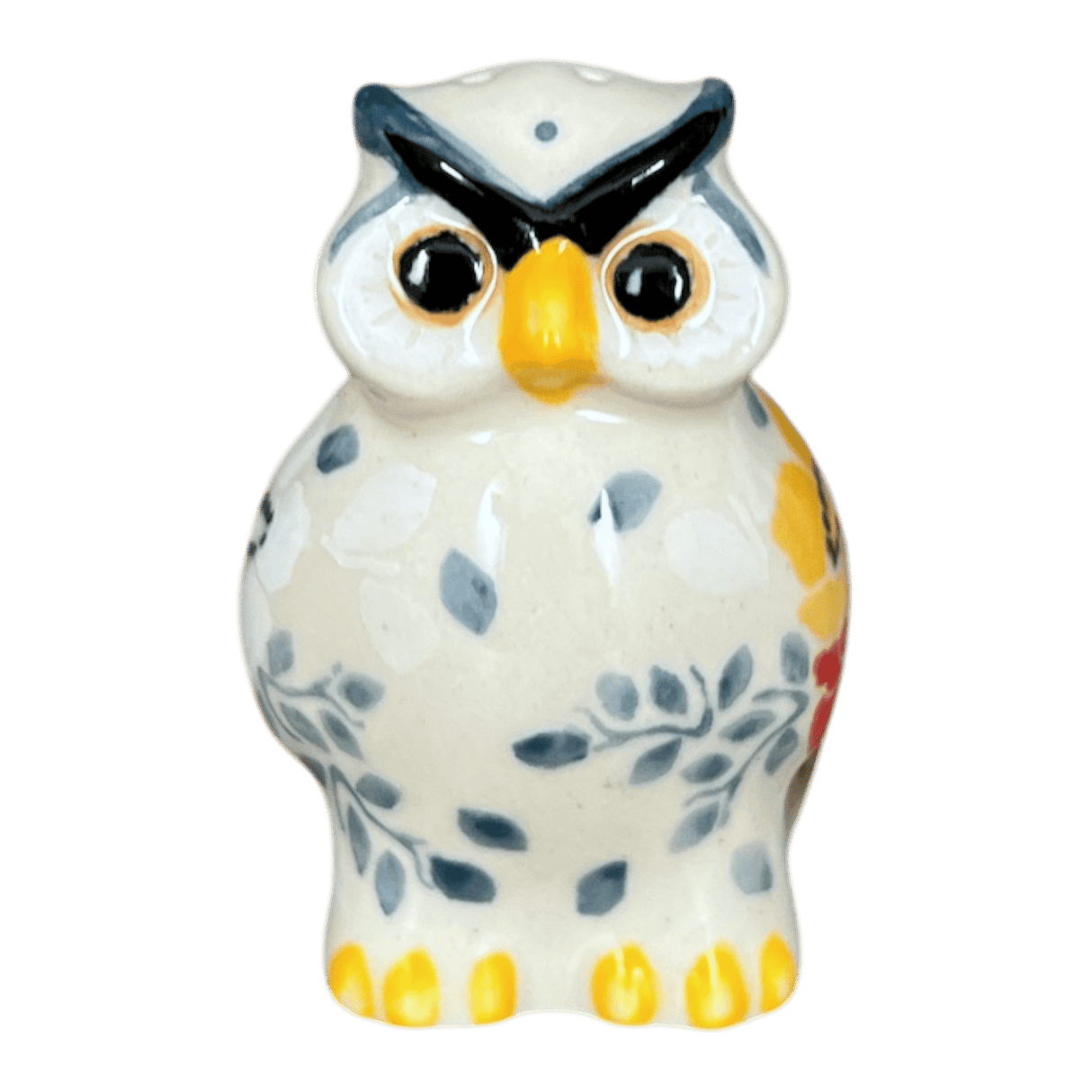 Shaker, Owl, 2.25" in "Soft Bouquet" by Ceramika Artystyczna | AD91-2378X