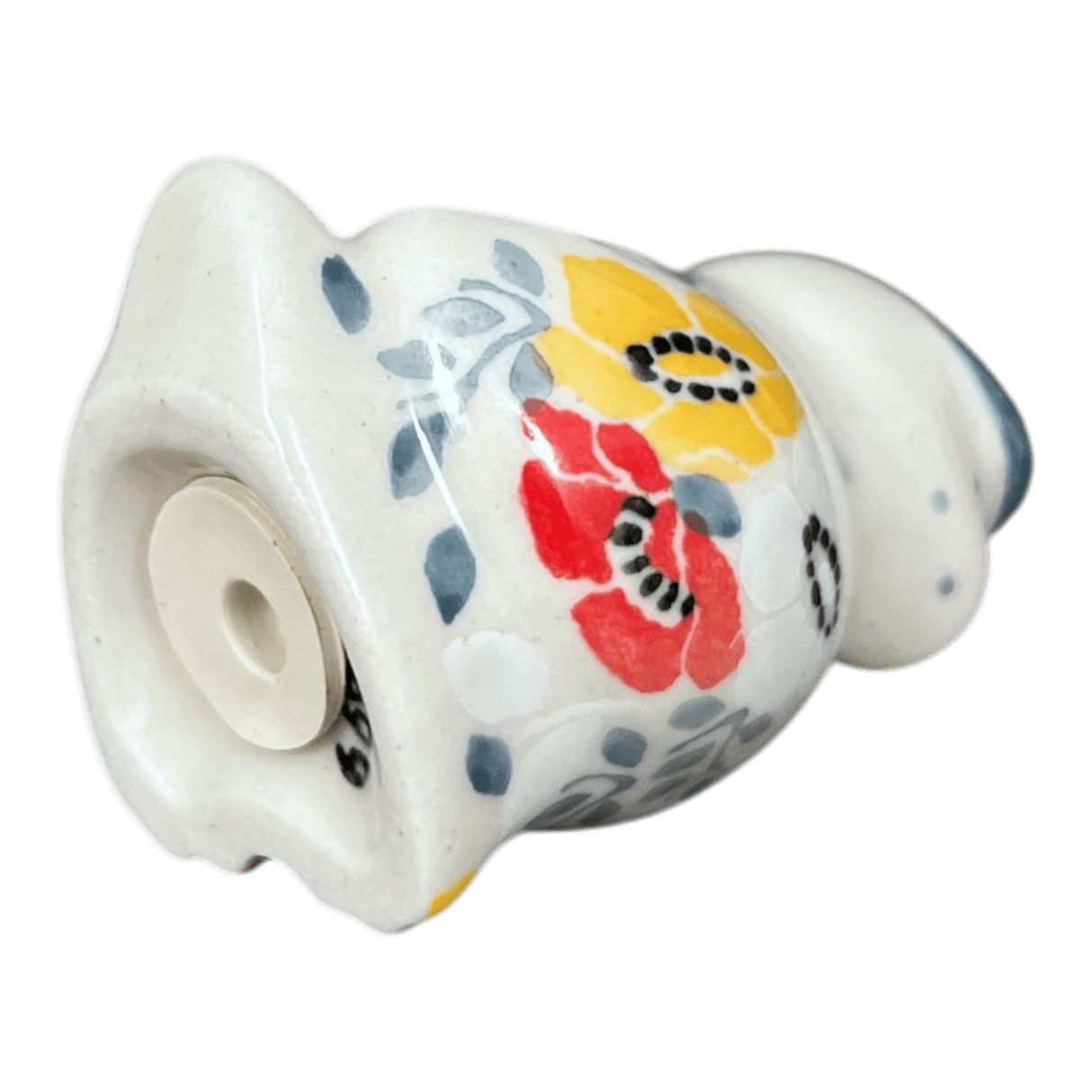 Shaker, Owl, 2.25" in "Soft Bouquet" by Ceramika Artystyczna | AD91-2378X