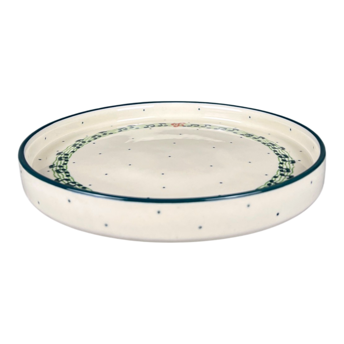 Small Round Tray, 7.75" in "Melody" by Ceramika Artystyczna | AE92-1714Q