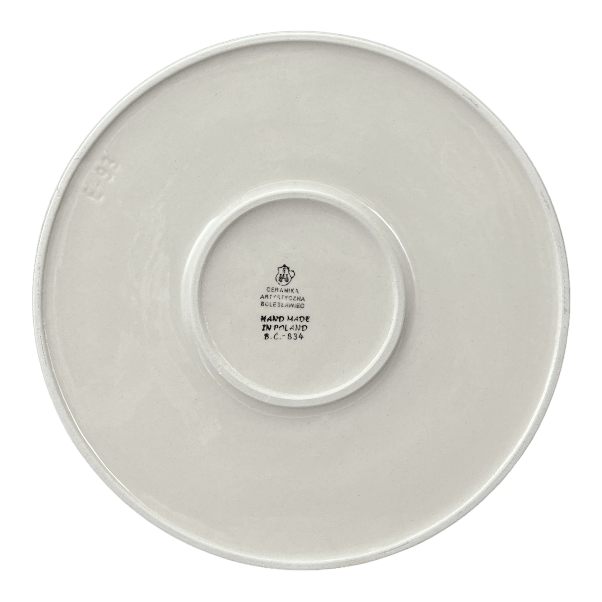 Tray, Round, 10" in "Winter Skies" by Ceramika Artystyczna | AE93-2826X