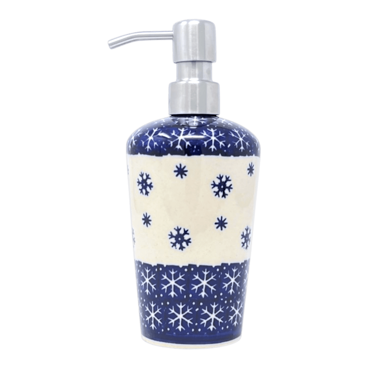 Soap Dispenser, 7" in "Snow Drift" by Manufaktura | B009T-PZ