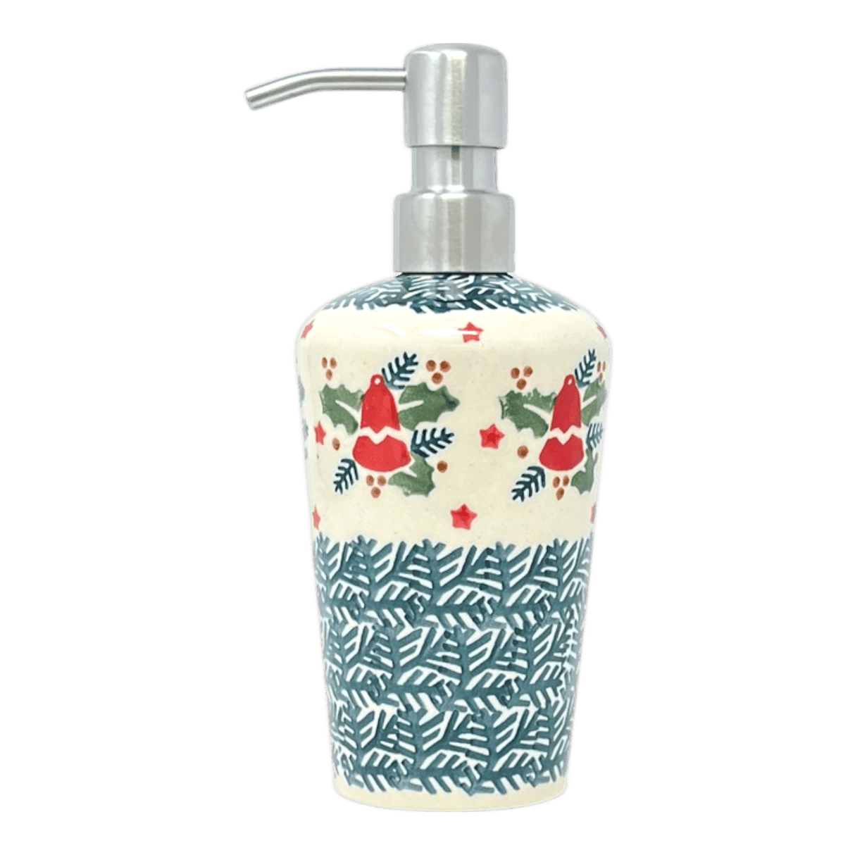 Soap Dispenser, 7" in "Evergreen Bells" by Manufaktura | B009U-PZDG