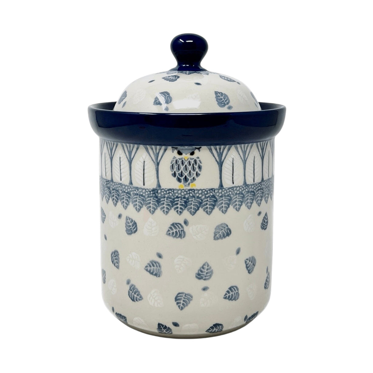 Canister, 1.3 Liter in "Lone Owl" by Ceramika Artystyczna | A492-3326X