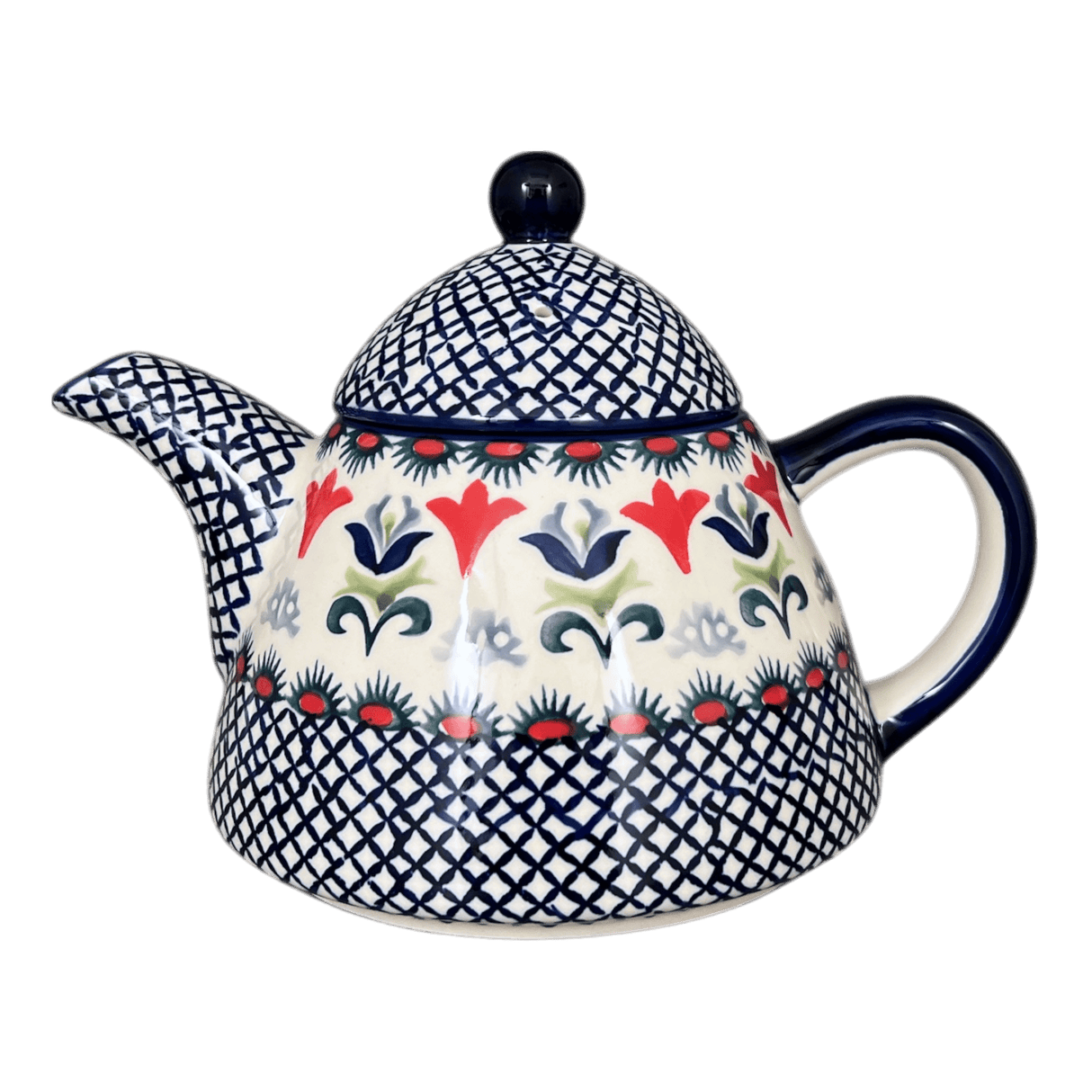 Teapot, 0.9 Liter in "Scandinavian Scarlet" by Manufaktura | C005U-P295