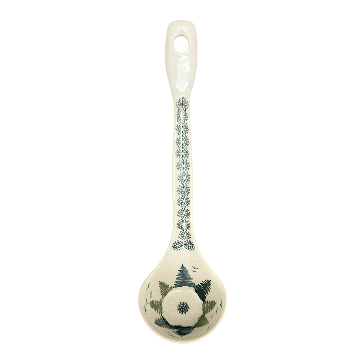 Ladle, Soup, 12" in "Pine Forest" by Manufaktura | C020S-PS29