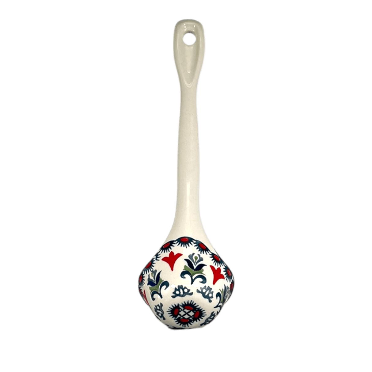 Ladle, Soup, 12" in "Scandinavian Scarlet" by Manufaktura | C020U-P295