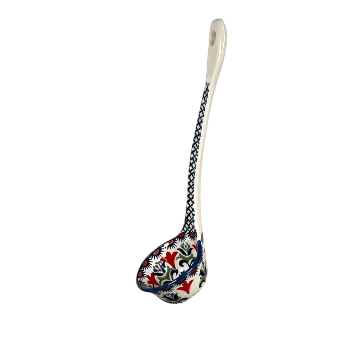 Ladle, Soup, 12" in "Scandinavian Scarlet" by Manufaktura | C020U-P295