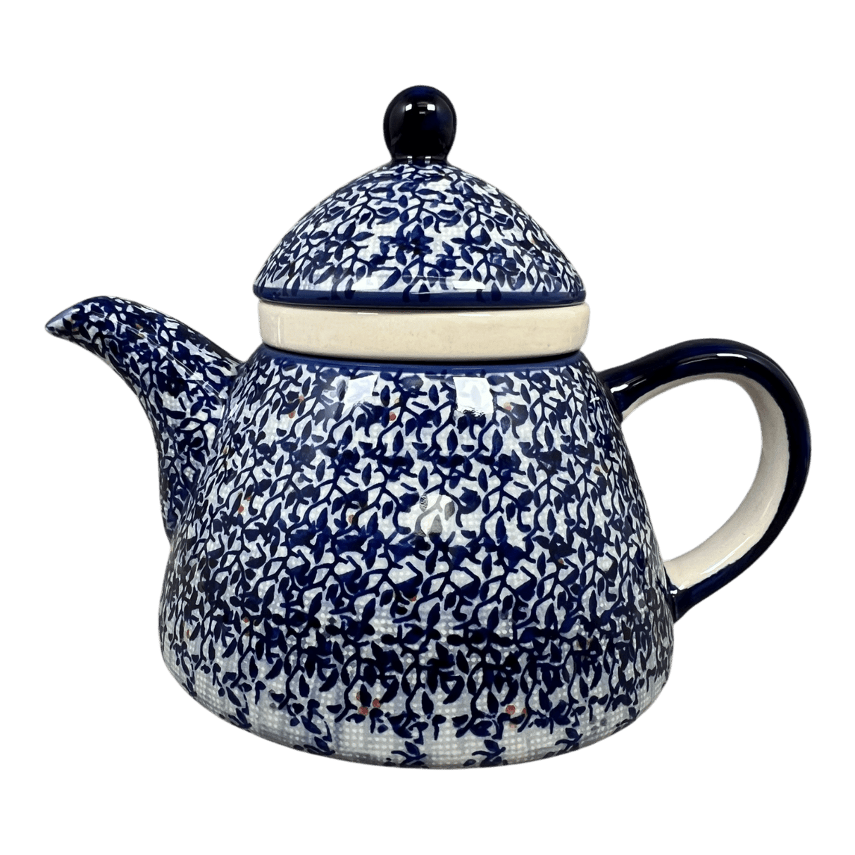 Tea Infuser Teapot, 38 oz in "Twilight Berries" by Manufaktura | C028U-GP14