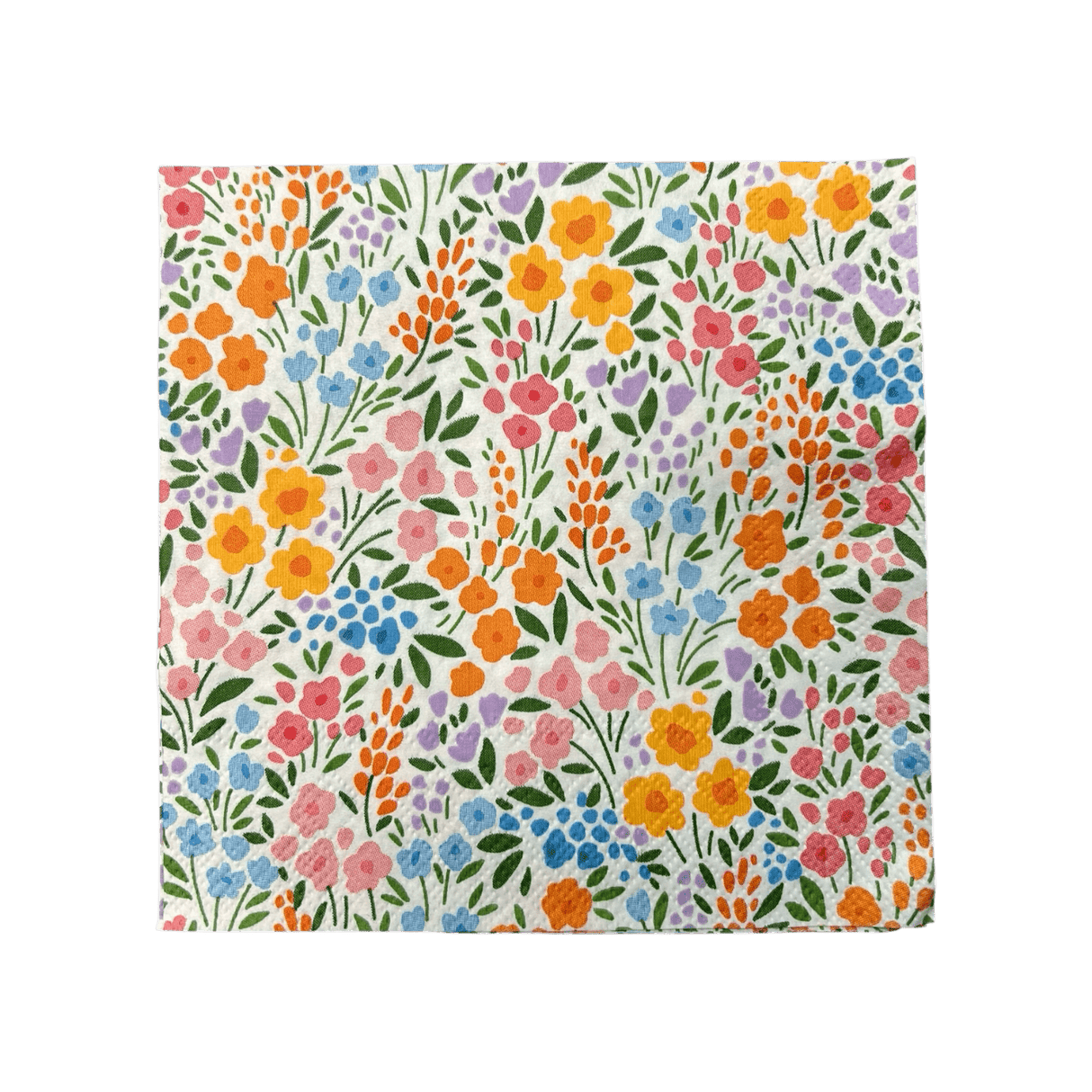Paper Cocktail Napkins in "Spring Flower Meadow" by MAKI | CDOG-039101