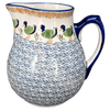 Polish Pottery 3 Liter Pitcher (Ducks in a Row) | D028U-P323 at PolishPotteryOutlet.com