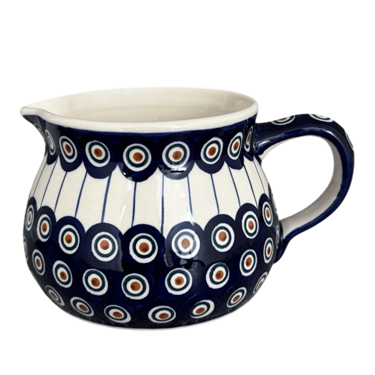 Pitcher, 1 Liter in "Peacock in Line" by Manufaktura | D044T-54A