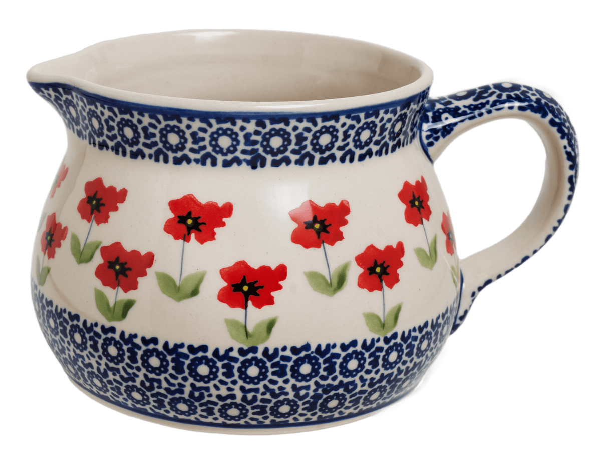 Pitcher, 1 Liter in "Poppy Garden" by Manufaktura | D044T-EJ01