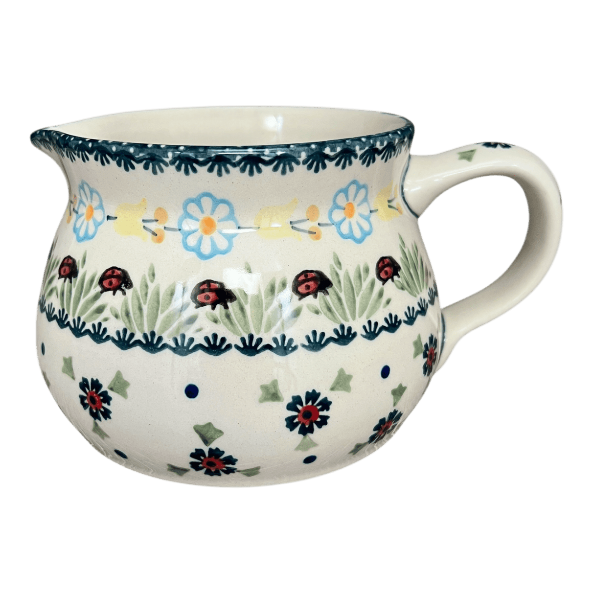 Pitcher, 1 Liter in "Lady Bugs" by Manufaktura | D044T-IF45