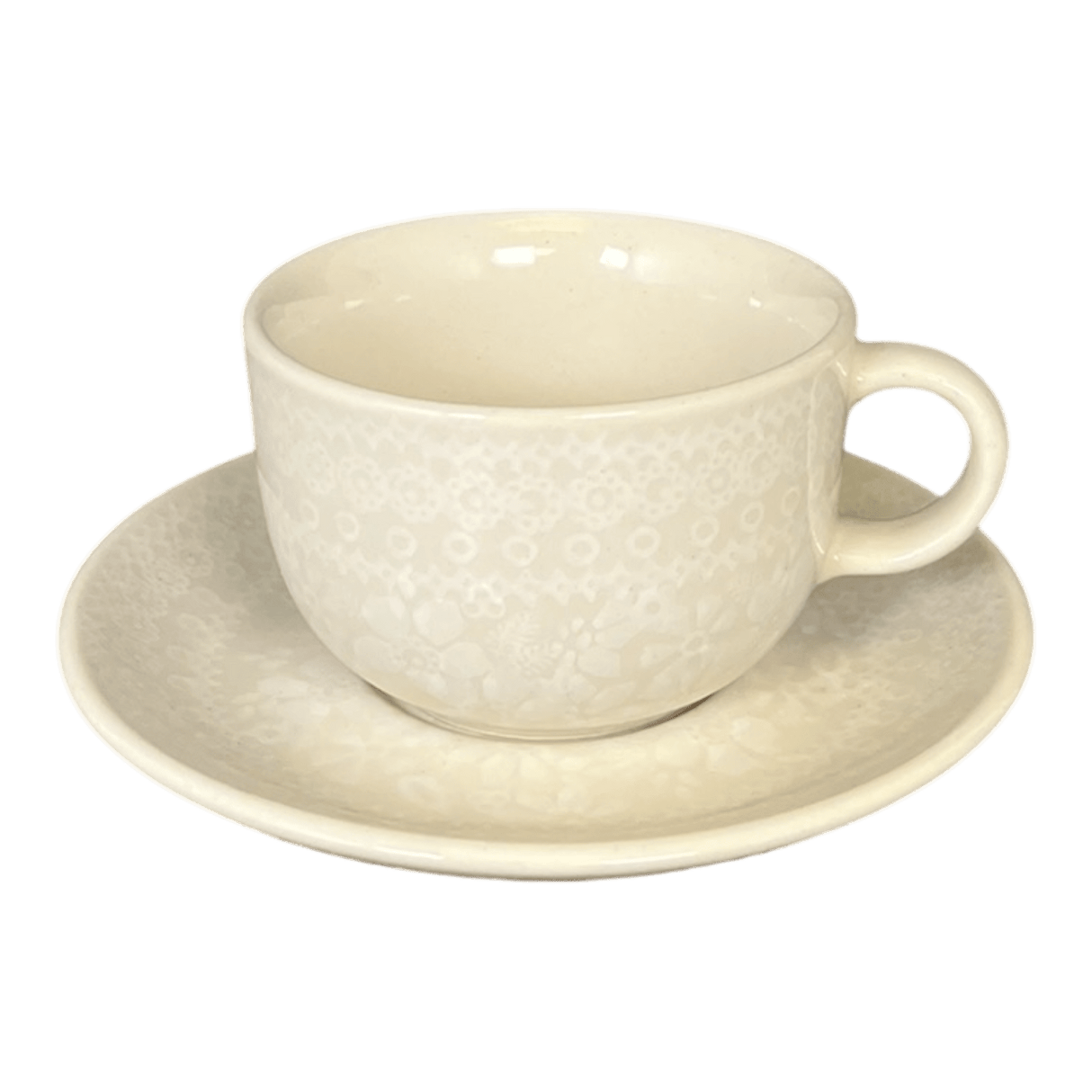 Cup & Saucer, 7 oz in "Duet in Lace" by Manufaktura | F043S-SB02