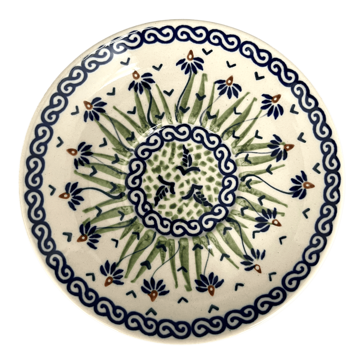 Cup & Saucer, 7 oz in "Riverbank" by Manufaktura | F043T-MC15