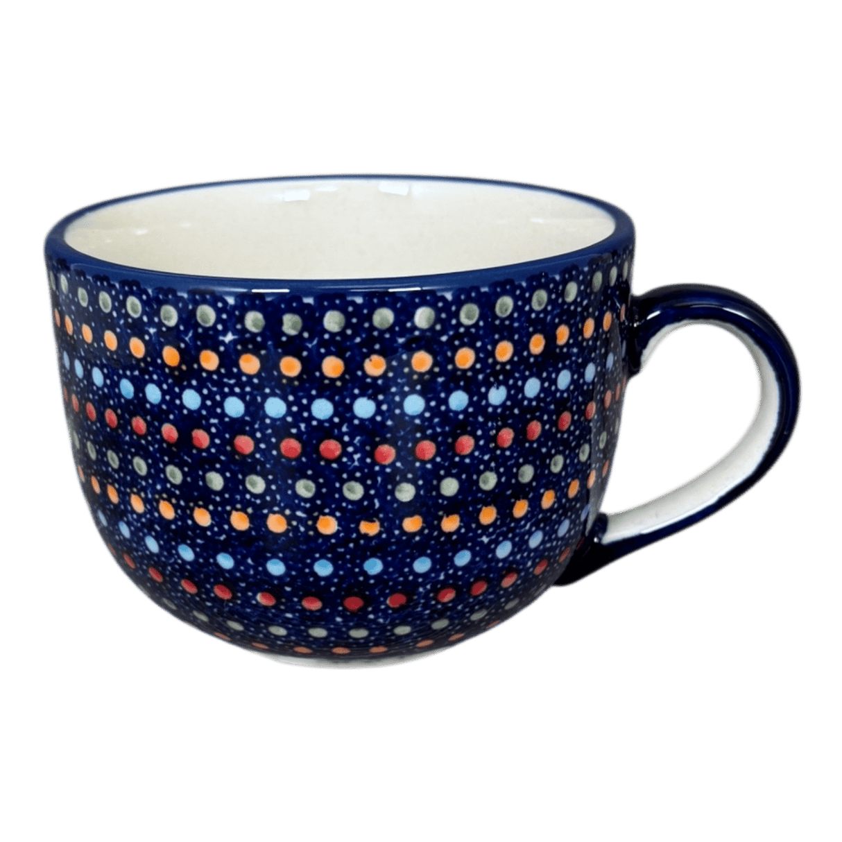 Cup, Latte, 18 oz in "Neon Lights" by Manufaktura | F044S-IZ20