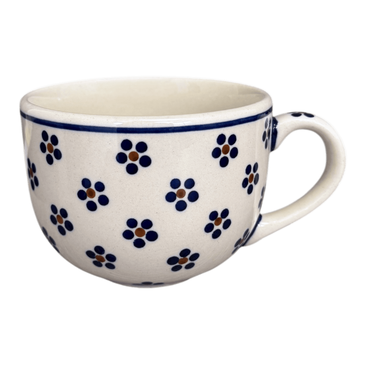 Cup, Latte, 18 oz in "Petite Floral" by Manufaktura | F044T-64