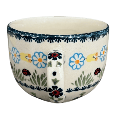 Cup, Latte, 18 oz in "Lady Bugs" by Manufaktura | F044T-IF45