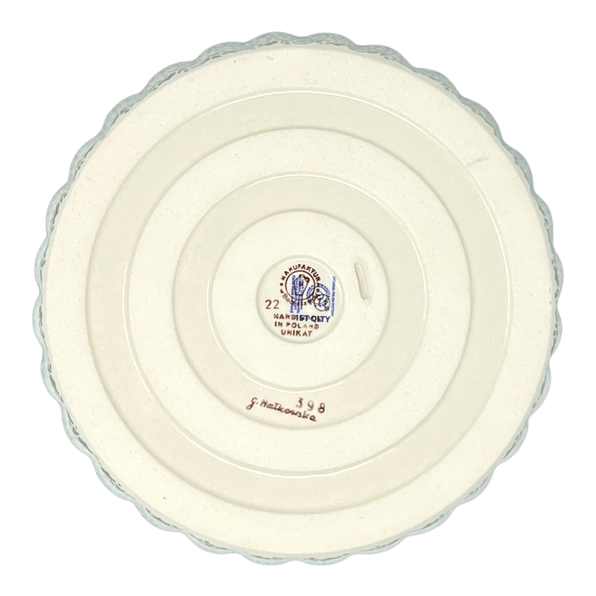 Quiche Dish, Medium 9" in "Garden Splendor" by Manufaktura | F048S-GM11