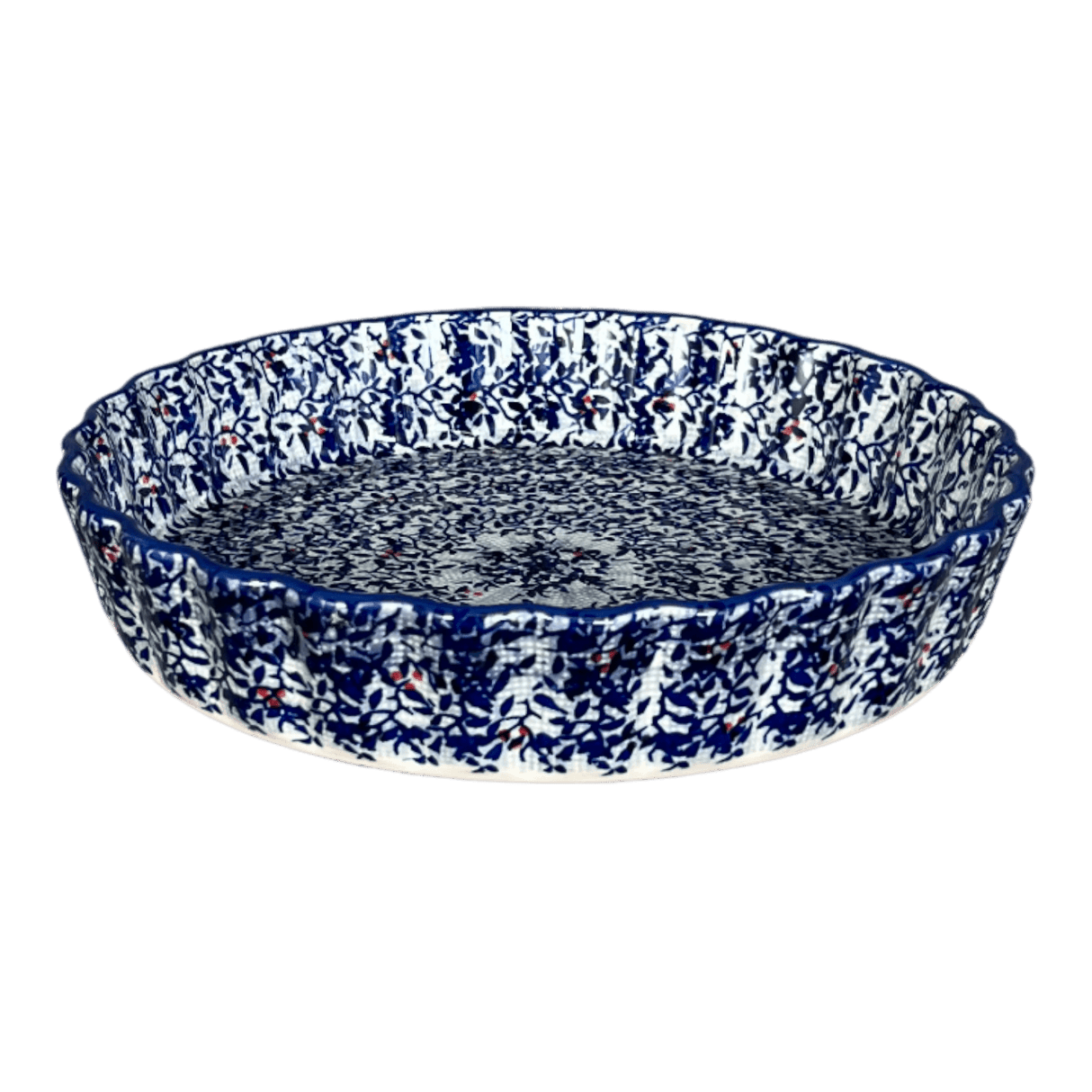 Quiche Dish, Medium 9" in "Twilight Berries" by Manufaktura | F048U-GP14