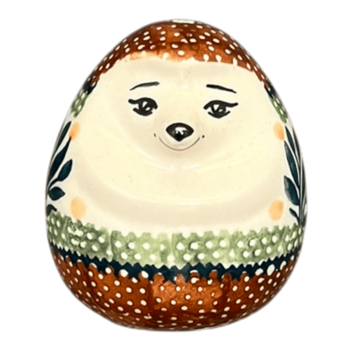 Figurine, Hedgehog, 3.5" in "Jungle Flora" by Manufaktura | F083T-DPZG