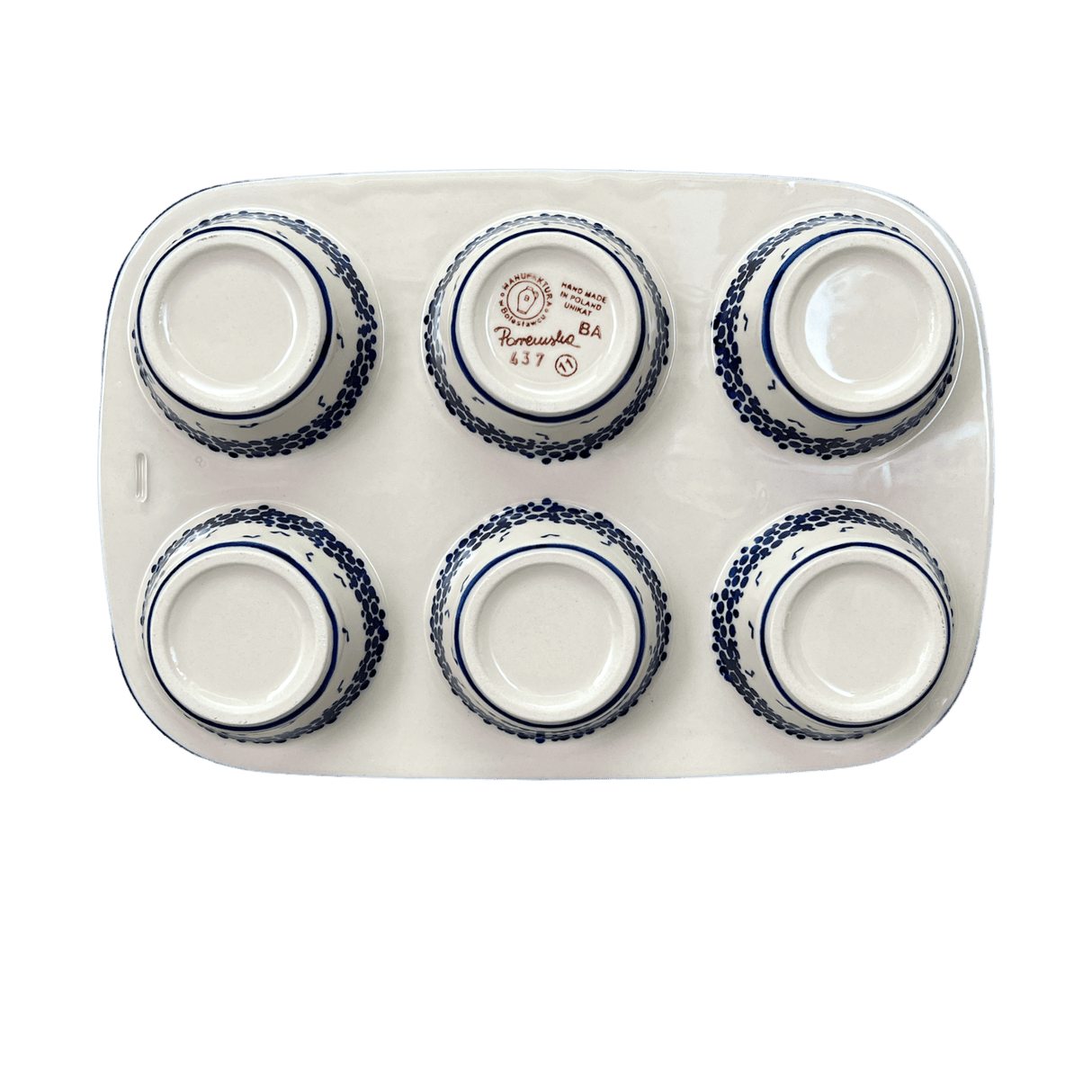 Muffin Pan, 8.5" x 12.5" in "Brilliant Garden" by Manufaktura | F093S-DPLW