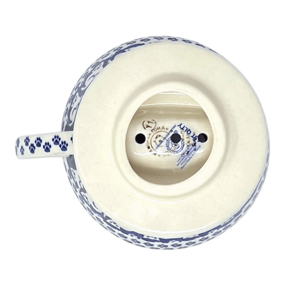 Pour Over, Coffee Dripper, 4.25" in "Kitty Cat Path" by Manufaktura | F127T-KOT6