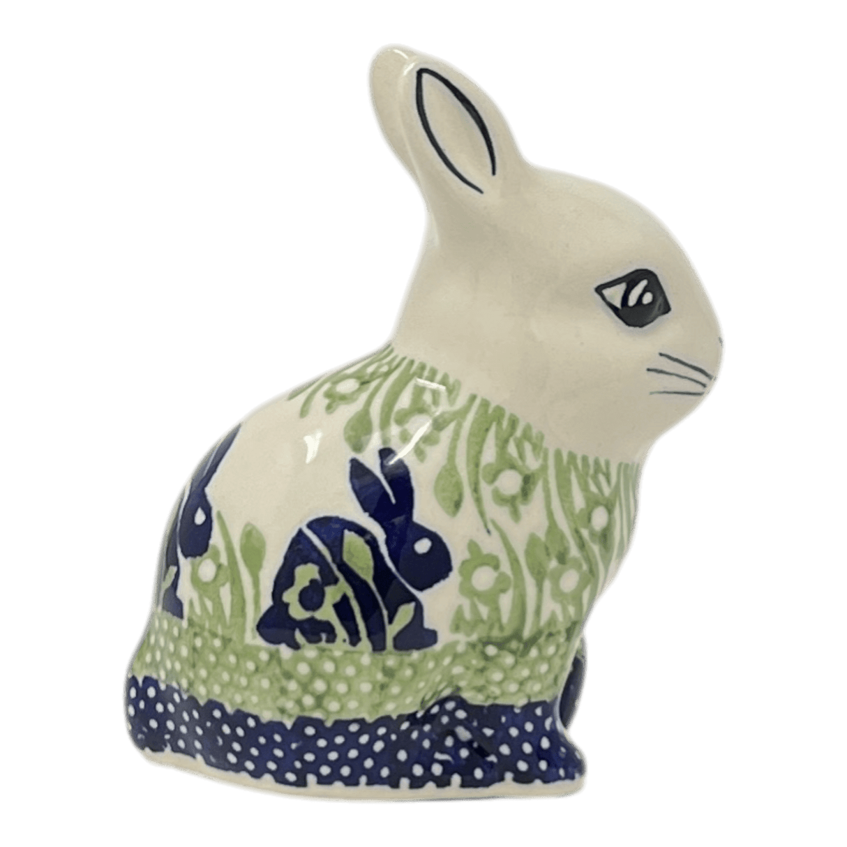 Figurine, Bunny, 4.25" in "Bunny Love" by Manufaktura | F140T-P324