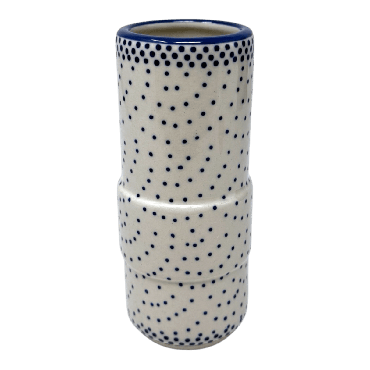 Vase, Slim, 5.5" in "Misty Blue" by Manufaktura | F141U-61A