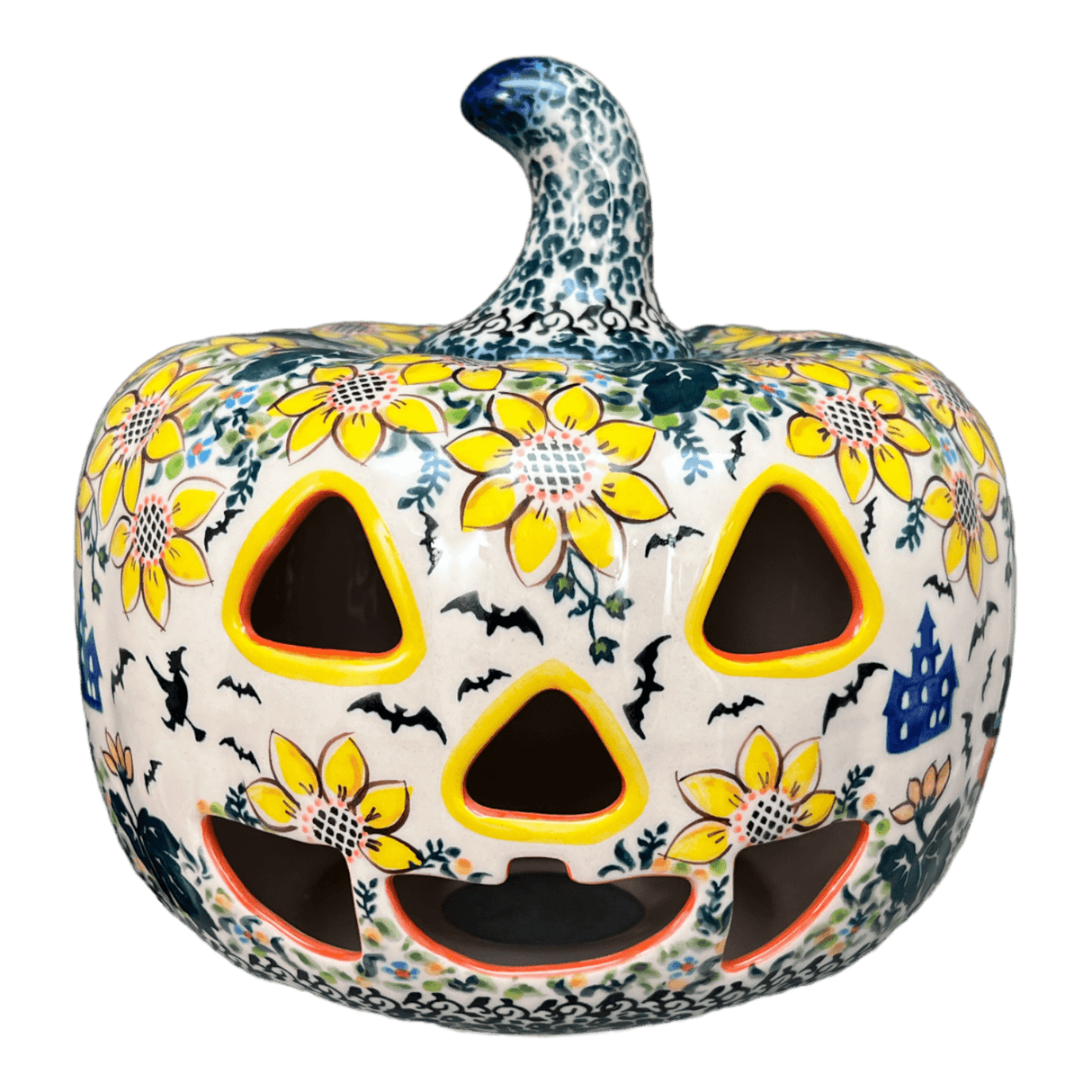 Luminary, Pumpkin, 8" in "Trick or Treat" by Galia | GAD28D-AH3