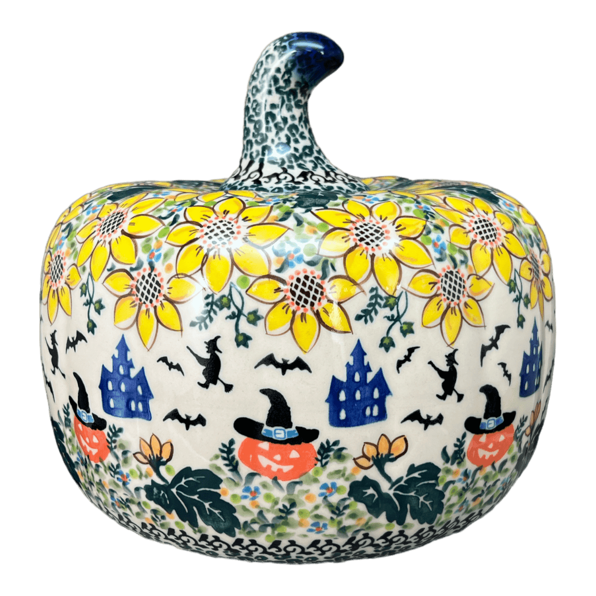 Luminary, Pumpkin, 8" in "Trick or Treat" by Galia | GAD28D-AH3