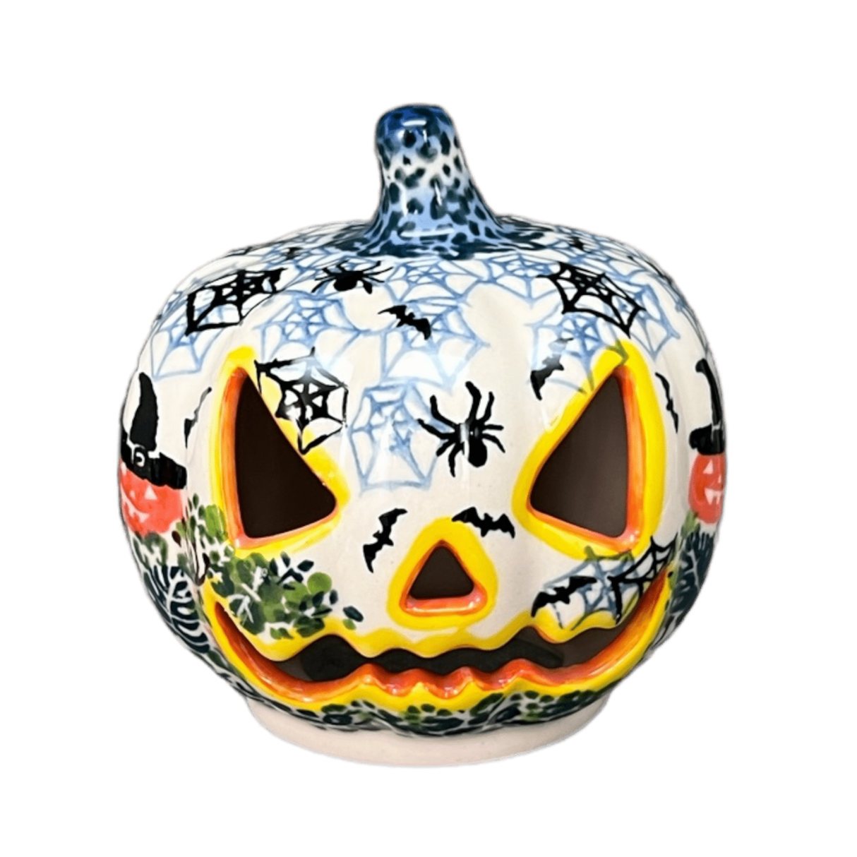Luminary, Pumpkin, 4" in "All Hallows' Eve" by Galia | GAD44D-AH1